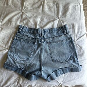 gap jean shorts